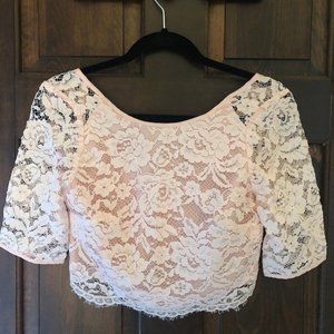 Lace Crop Top